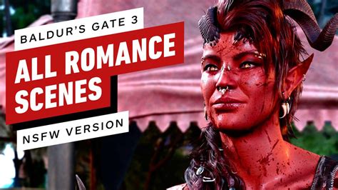 nude baldurs gate 3|Baldur’s Gate 3: All Romance Scenes (NSFW Version)